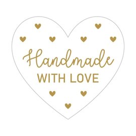 100 stickers foil handmade