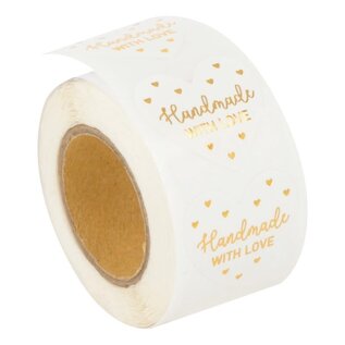 100 stickers foil handmade