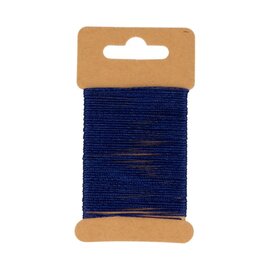Blauw gewaxt draad 10 m