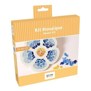 Bloem mozaïek kit 15.5x14 cm