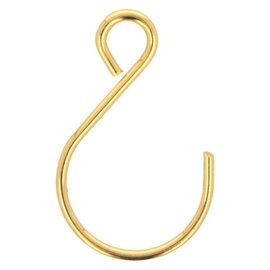 10 gouden metalen haken