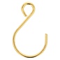 10 gouden metalen haken