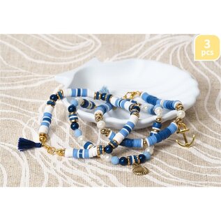 Armband kit blauw