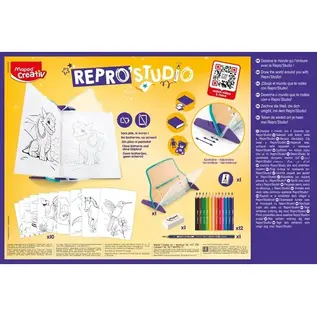 Tekenstudio met reflectieplaat