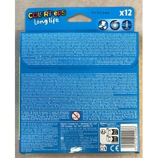 Kleur viltstiften LONG LIFE 2.0 - 12 delig