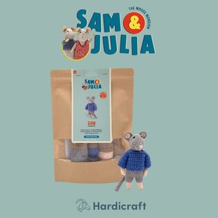 Sam & Julia - Haakpakket Amigurumi - Sam Mouse