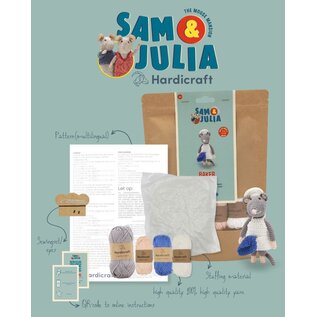 Sam & Julia - Haakpakket Amigurumi - Baker Mouse