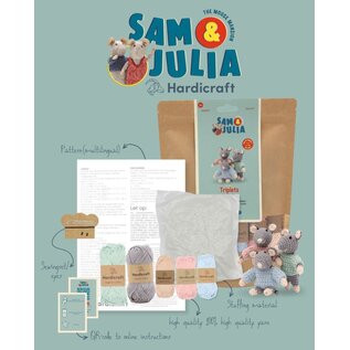 Sam & Julia - Haakpakket Amigurumi -