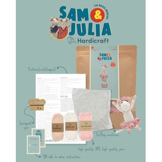 Sam & Julia - Haakpakket Amigurumi - ELLA MUIS