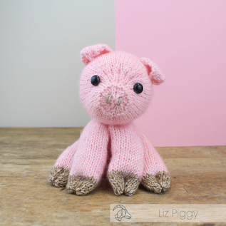 Hardicraft DIY Breipakket LIZ het VARKENTJE - Amigurumi