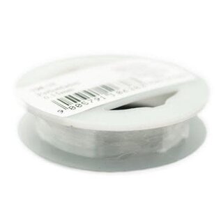 Transparante nylon draad Ø80mm 25m.