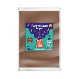 Papier - ForeverCraft 120g. 100 vellen A4 Chocolat bruin
