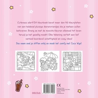 Cozy Friends Cute & Comfy kleurboek Coco Wyo