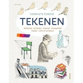 Complete cursus tekenen materiaal, schetsen, kleuren, perspectief, diepte, licht en schaduw