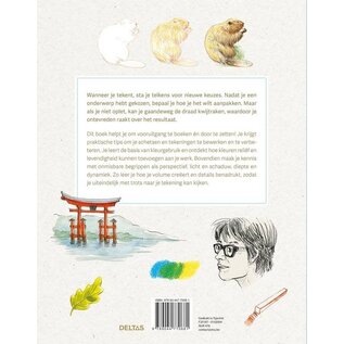 Complete cursus tekenen materiaal, schetsen, kleuren, perspectief, diepte, licht en schaduw