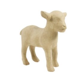 Décopatch Lammetje 21x20cm Papier-maché