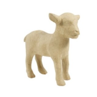 Décopatch Lammetje 21x20cm Papier-maché