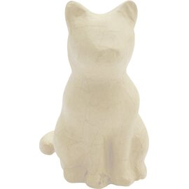 Decopatch - Zittende Kat - Papier-Mache