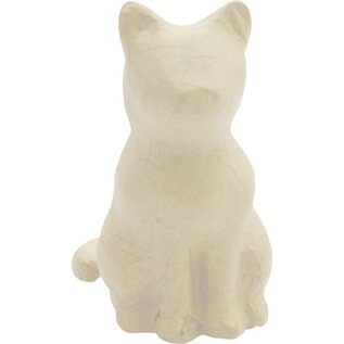 Decopatch - Zittende Kat - Papier-Mache