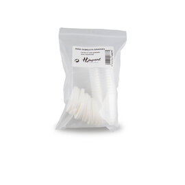 12 Mini maatbekers met deksel