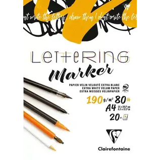 Lettering markerpapier A4 190g