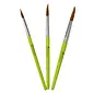 Set 3 ronde Penselen, synthetisch