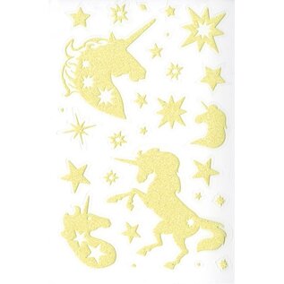 Phospho Stickers Eenhoorns - 56 stickers