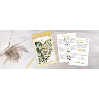 Kleurboek Odelia 4 Animals - Emmanuelle Colin