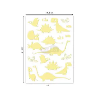 Phospho 38 Stickers - Dinosaurus