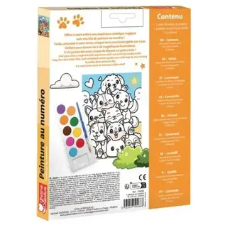 Schilderen Op Nummer Set Honden 18,5 x 22 cm