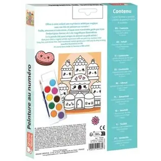 Schilderen Op Nummer Set Kawaii Cakes 18,5 x 22 cm