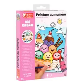 Schilderen Op Nummer IJsje 18,5 x 22