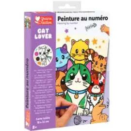 Schilderen Op Nummer Set Katten 18,5 x 22 cm