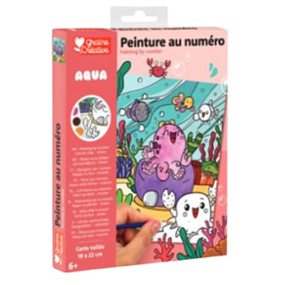 Schilderen Op Nummer Oceaan dieren 18,5 x 22