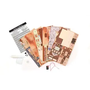 3D HOUTEN HUISJE ETALAGE BAKKERIJ