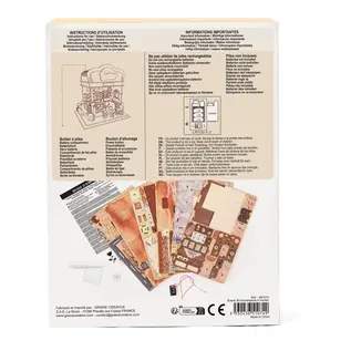 3D HOUTEN HUISJE ETALAGE BAKKERIJ