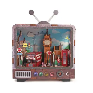 3D HOUTEN MODEL TV LONDEN