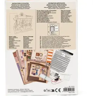 3D VITRINE HOUT KOFFIEHUIS