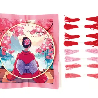 PUNCH NEEDLE SET KIMONO Ø250 MM