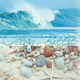 Servetten - Ocean Breeze 20 pstuks