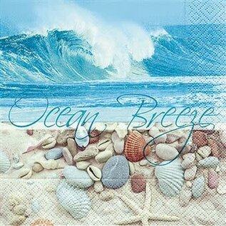Servetten - Ocean Breeze 20 pstuks