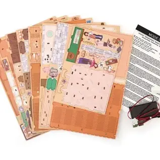 DIY 3D Book nook, Boekensteun Cosy Coffee