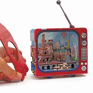 3D HOUTEN TELEVISIE ETALAGE Welcome to Paris