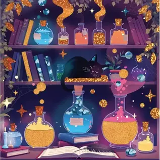 3 Creative magische foliekaarten