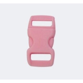 10 sluitingen roze - 10 mm