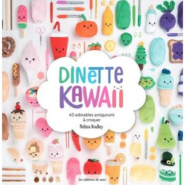 Boek Amigurumi haken - Dinette Kawaii -  Franse taal