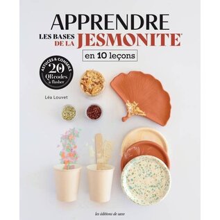 Livre - Apprendre les bases de la Jesmonite en 10 leçons astuces & conseils, 20 QR codes à flasher