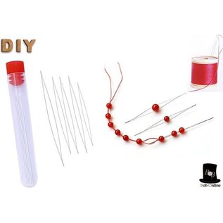 5 Naalden voor het rijgen van kralen
