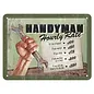 Metalen Wandbord 15x20cm - Handyman hourly rate