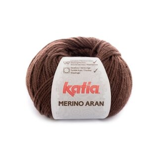 MERINO ARAN 46 - Donker bruin bad 88756